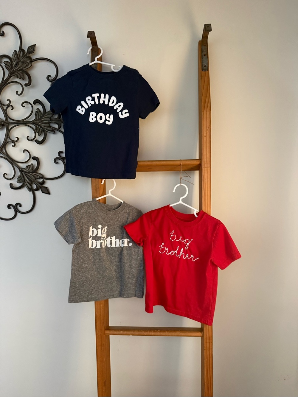 12-24 Month Big Brother T Shirt Lot